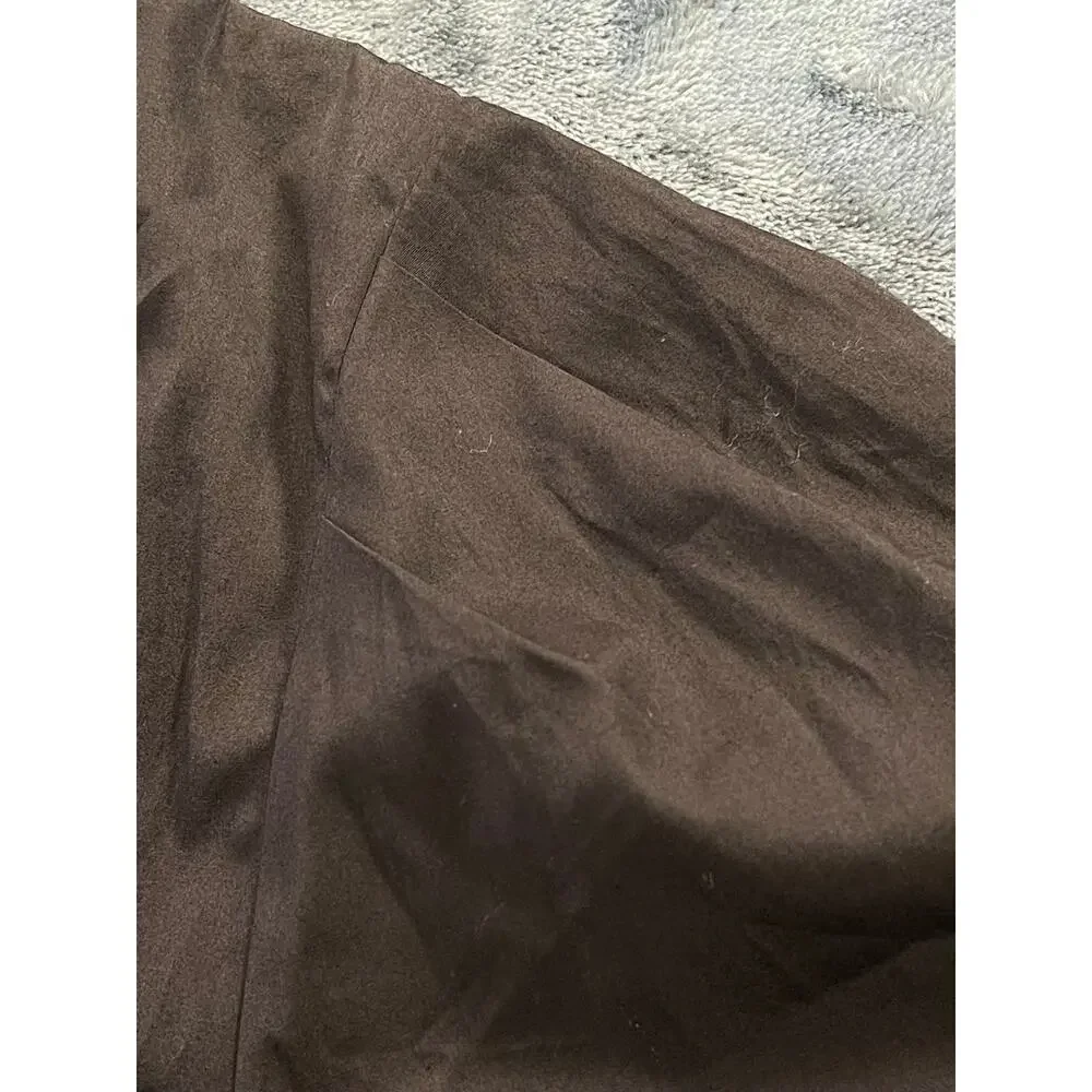 Madewell Puff Sleeve Button Up Poplin Shirt Molasses Brown XL NWT